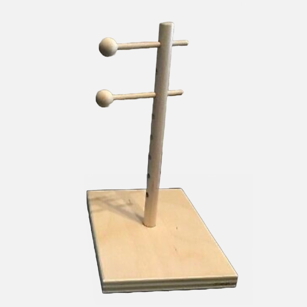 NWT “The Pom Tree” Wooden Stand For Making Pom-Poms, Fringes, Tassels, & Bows